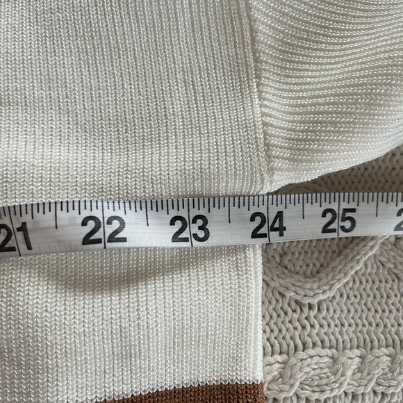 NWOT Adrianna Papell Designer Long Sleeve Lightweight Sweater Size XL - Picture 14 of 16